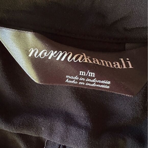 Revolve Norma Kamali Boyfriend shirt dress in Black - Size Medium - Picture 4 of 6